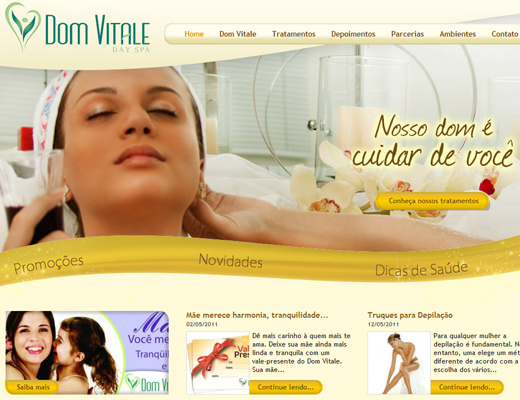 Dom Vitale de novo site