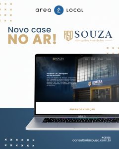 Novo site Souza Advogados