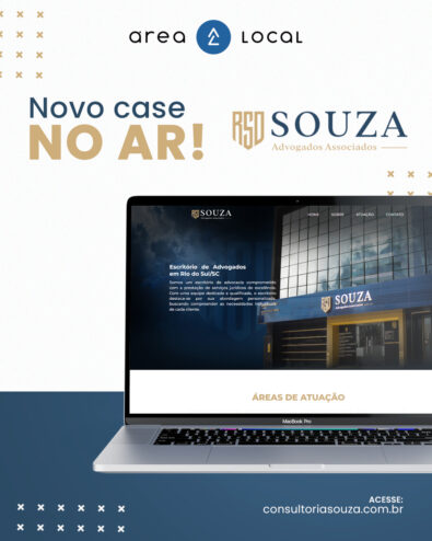 Novo site Souza Advogados