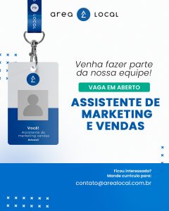 Vaga Emprego Marketing e Vendas