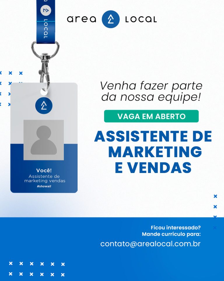 Vaga Emprego Marketing e Vendas