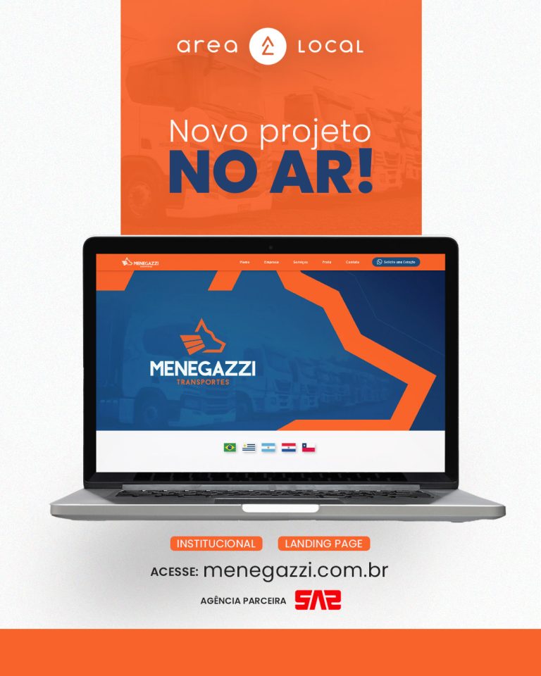 Novo Site Menegazzi