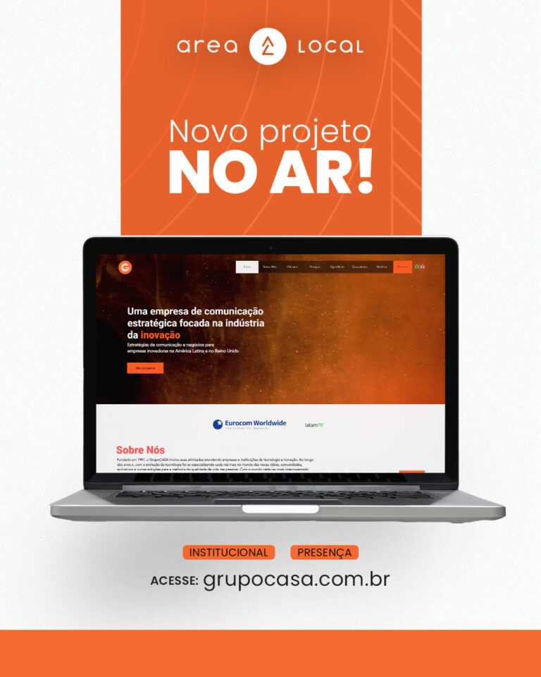 Novo Site do GrupoCASA