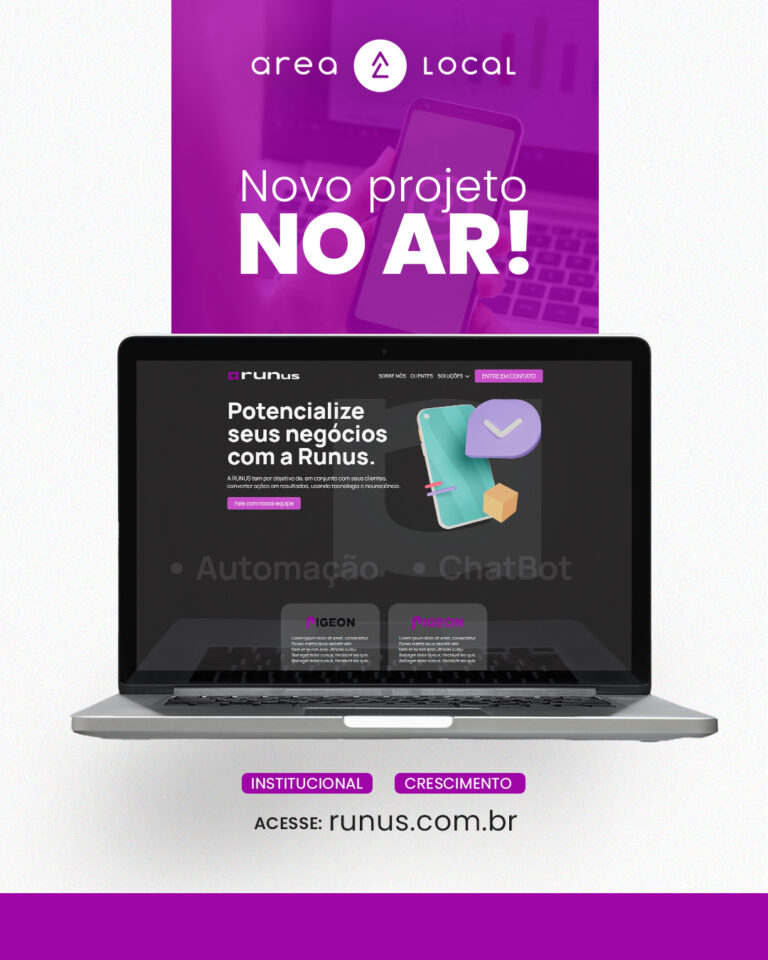 Veja o Novo Site da Runus