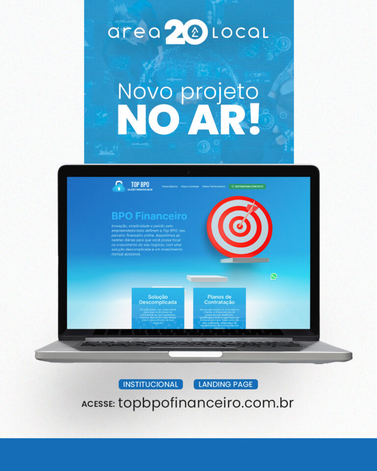 Lançamento do Novo Site da TopBPO