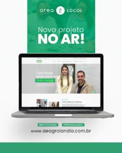 Lançamento do Novo Site da Associação Empresarial de Agrolândia (AEA)