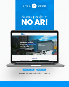 Marina Atlântida: um site para conectar paixão e experiência no mundo náutico
