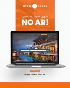Imobiliária Resiter lança site novo com navegação moderna e prática