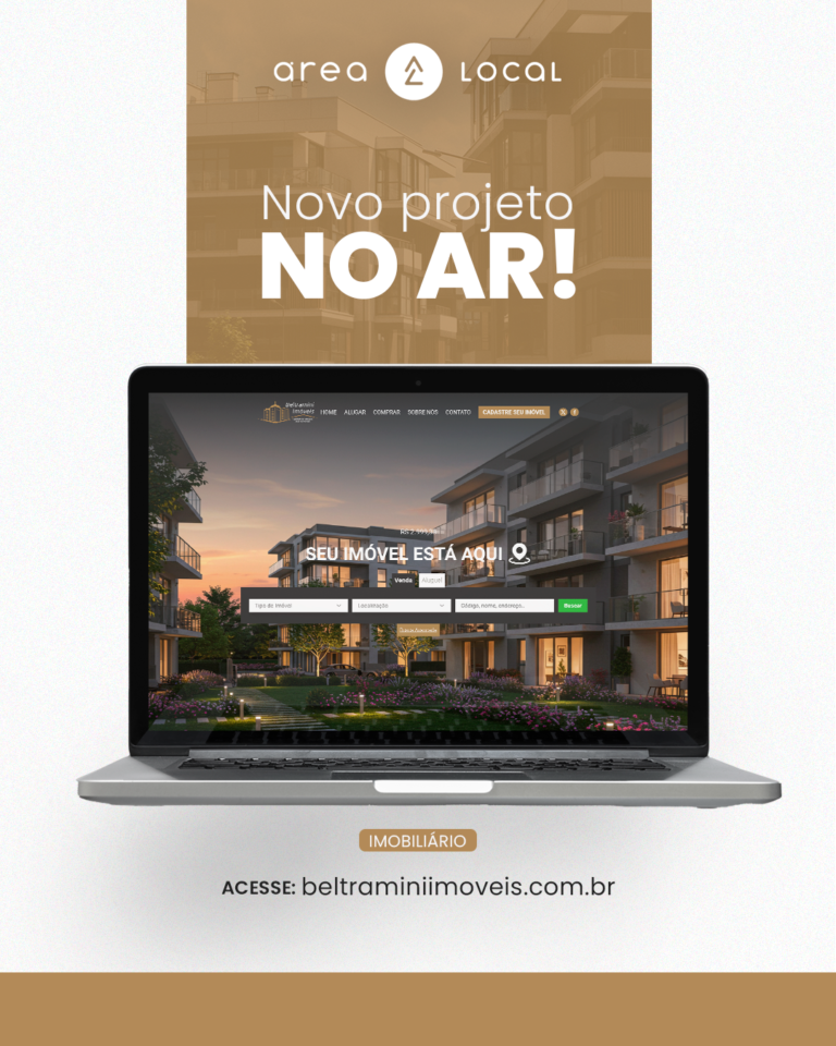 Site Beltramini Imóveis: tecnologia e design para facilitar sua busca pelo imóvel ideal