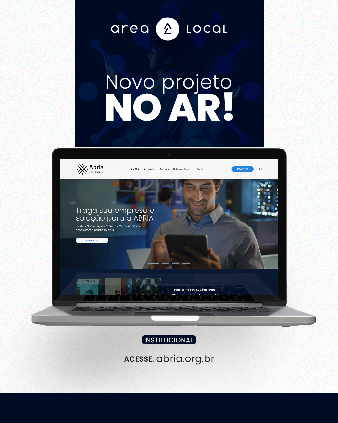 Abria lança novo site
